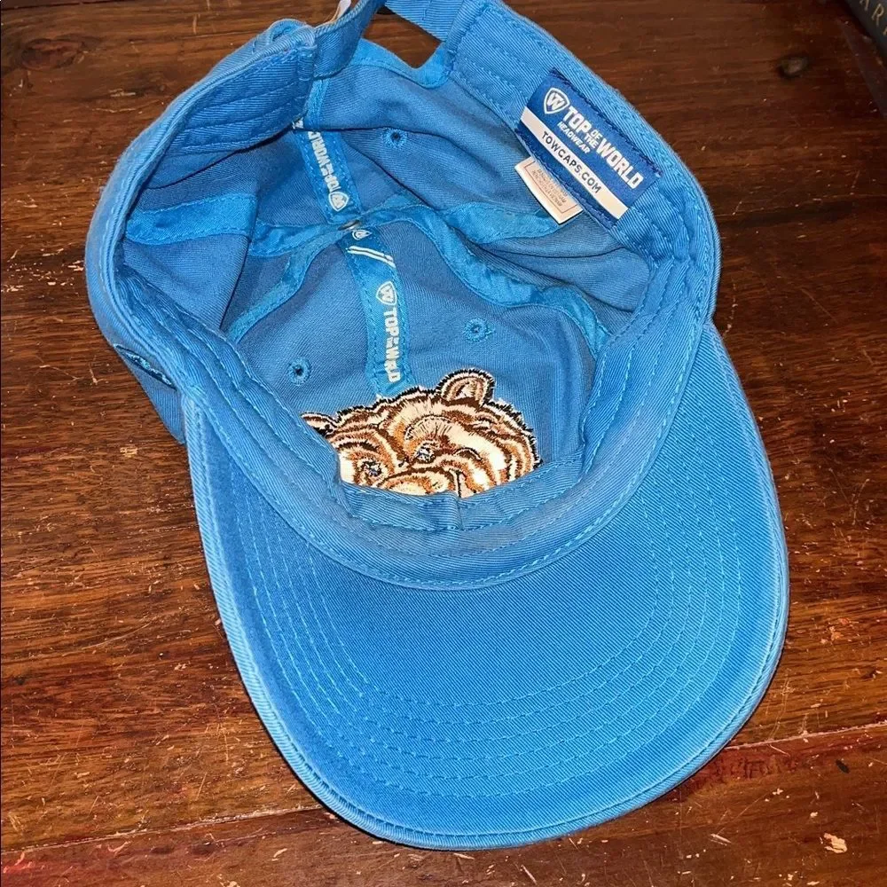UCLA Bruins Los Angeles Ca Blue Brown Smiley Bear School Logo cotton. cap hat